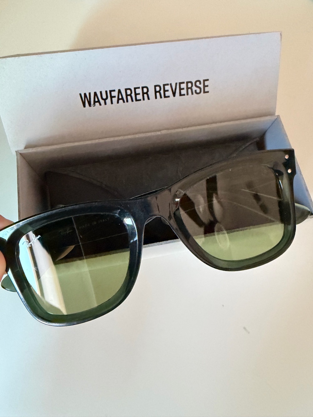 Ray-Ban Wayfarer Reverse - Green - Picture 5 of 5